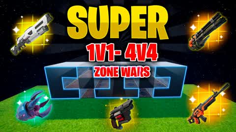 SUPER 1V1-4V4 ZONE WARS