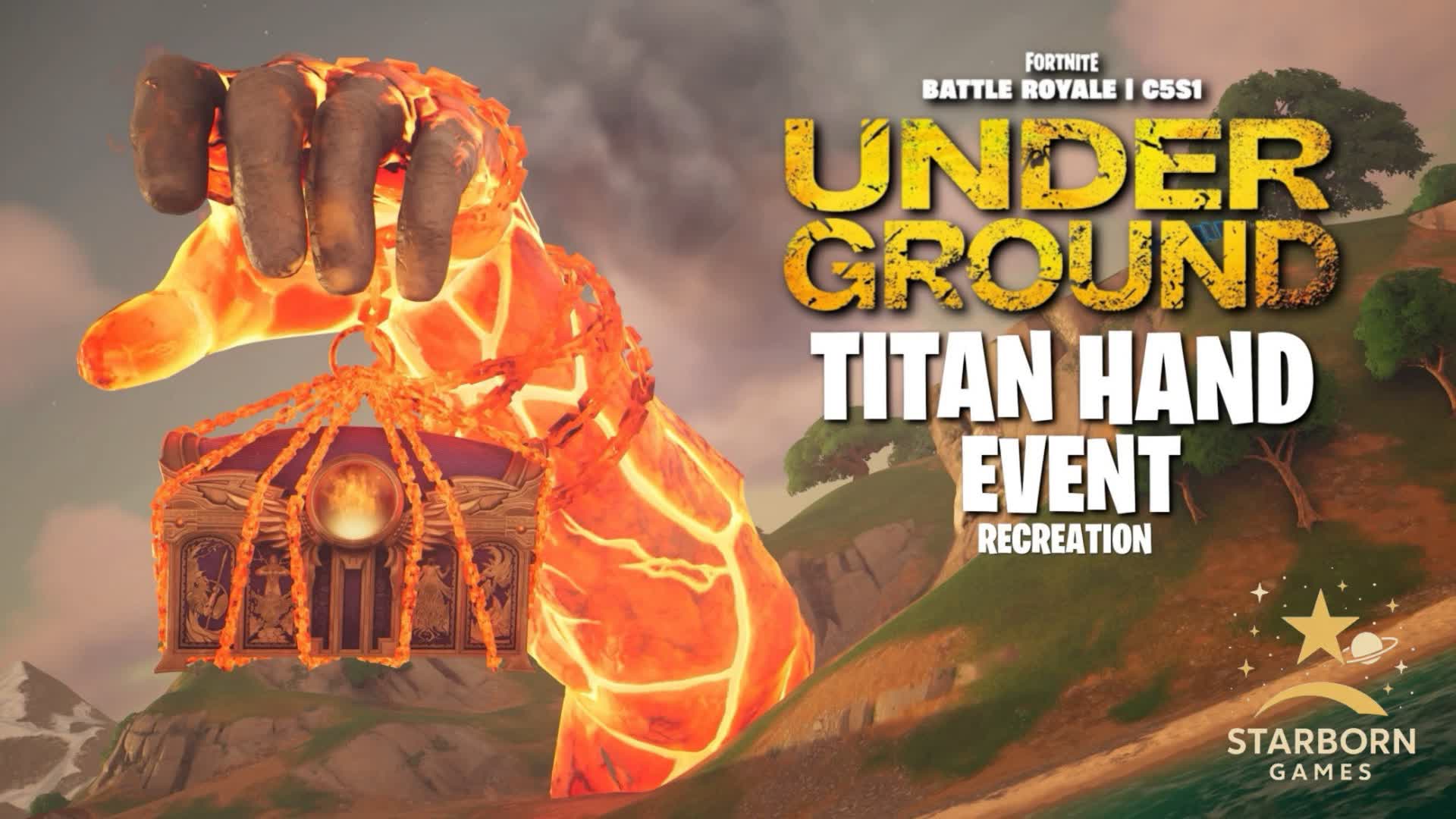 チャプター5 シーズン1 - タイタンの掌のイベントを再現