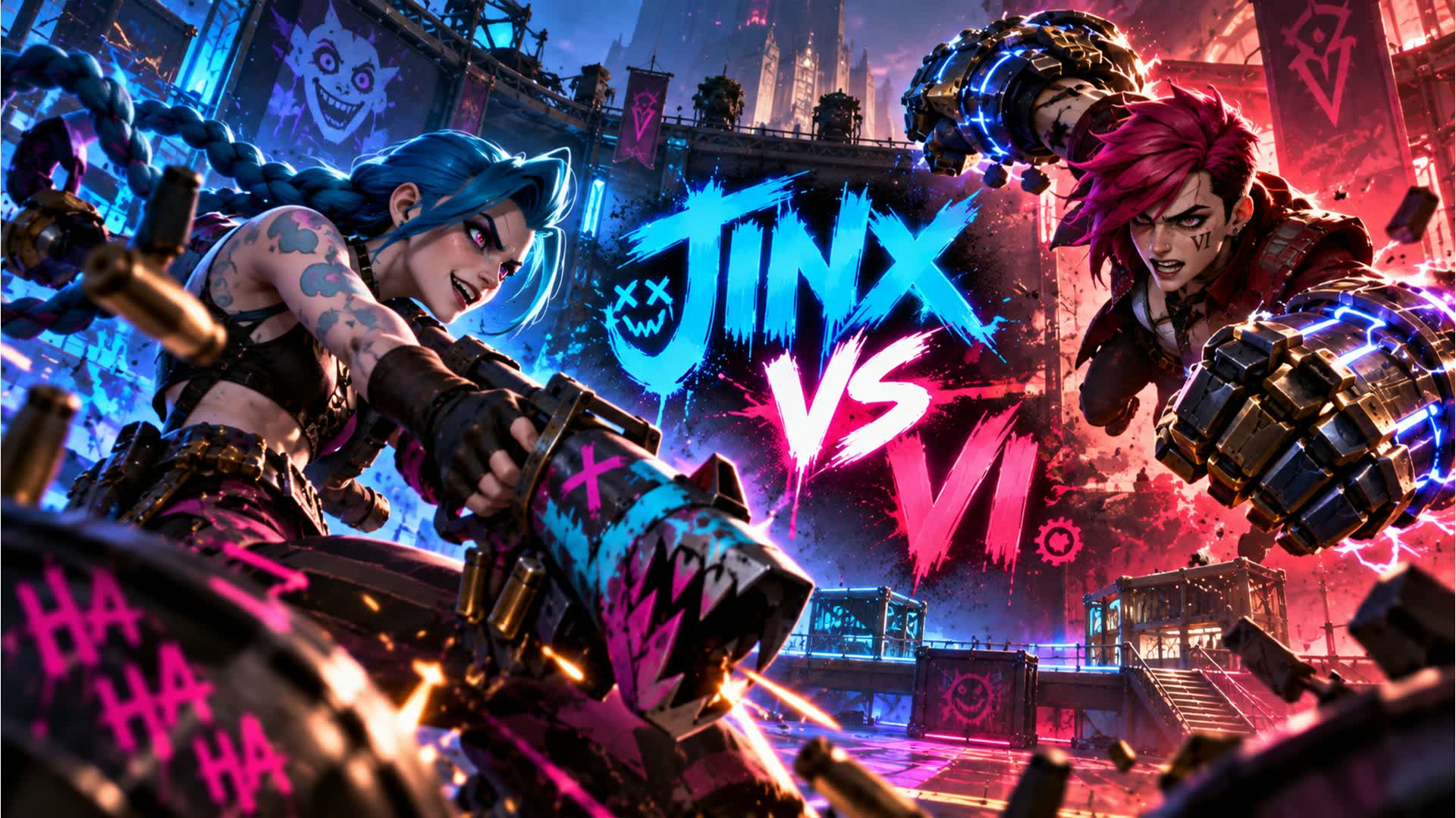 JINX VS VI: ARCANE💥