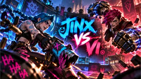 JINX VS VI: ARCANE💥