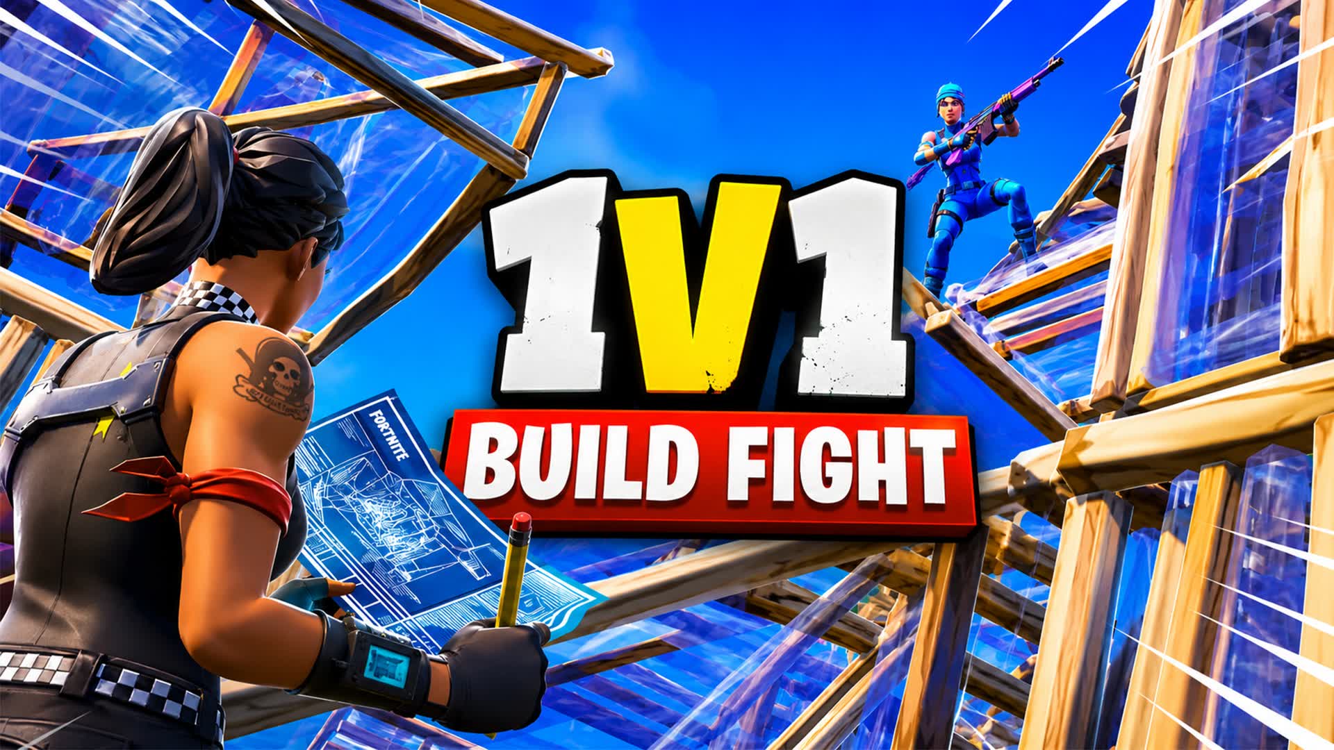 BUILD FIGHT 1V1 PIT!