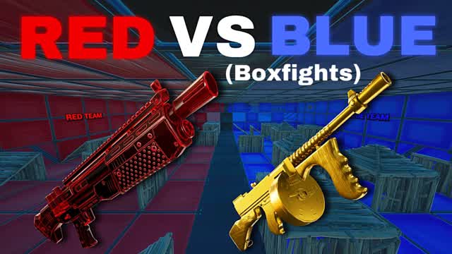 INSANE RED VS BLUE BOXFIGHTS! 😮