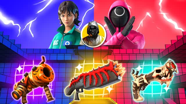 OCTO CRAZY RED VS BLUE 🔴🔵