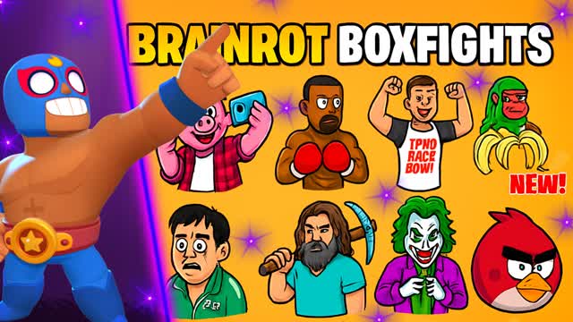 BOX PVP 📦 BRAWL STARS MINIGAME 🤪