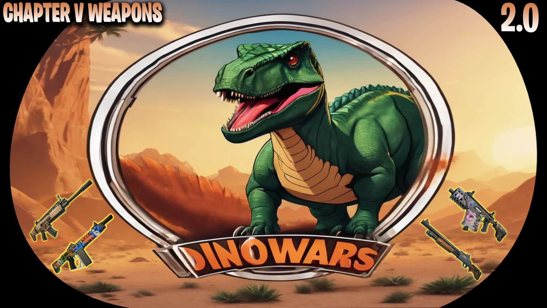 DINOWARS 931202849390 by itzzelos Fortnite Creative Map Code