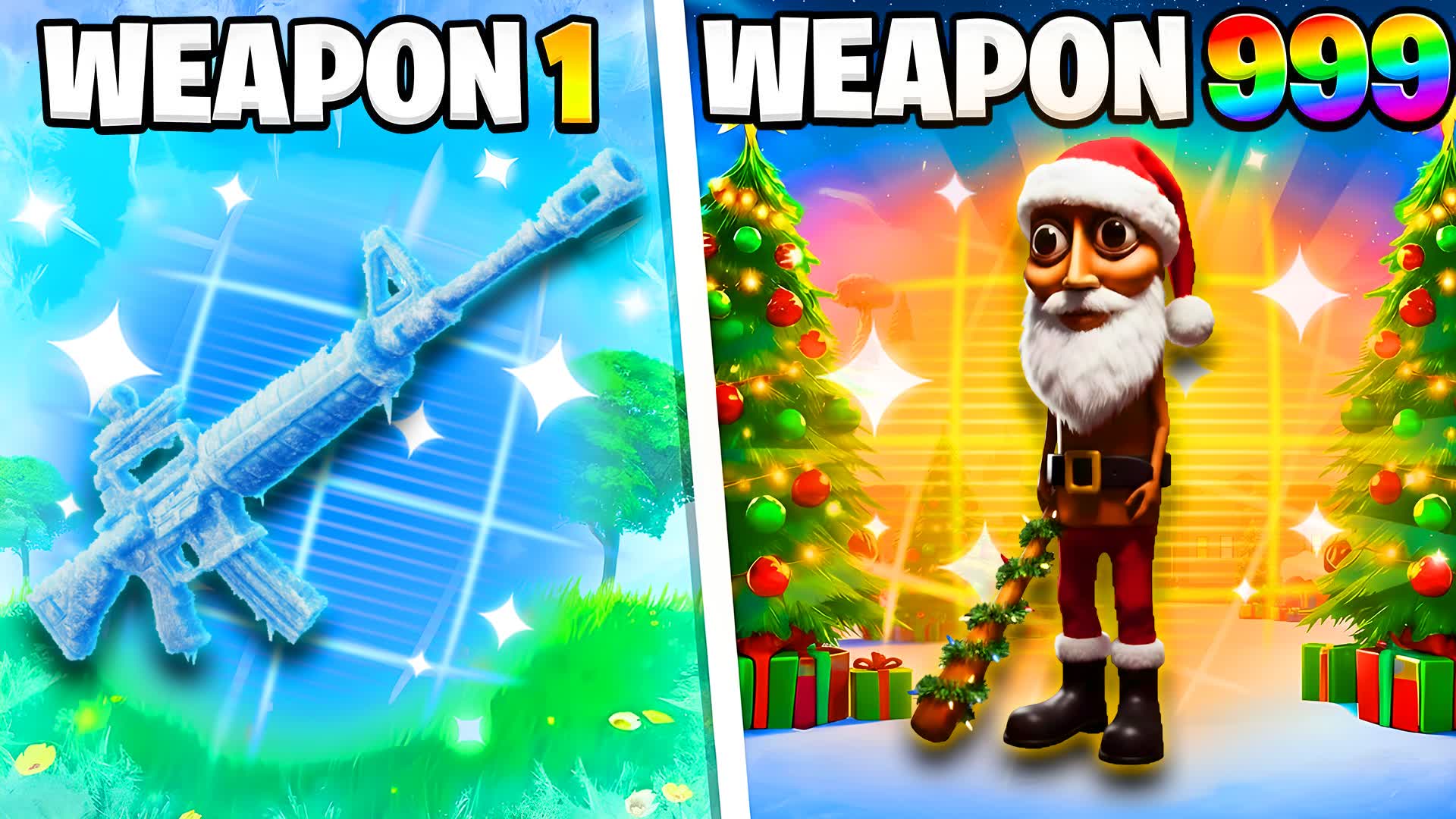 ❄WINTER GUN GAME❄ 🔼UPGRADES🔼