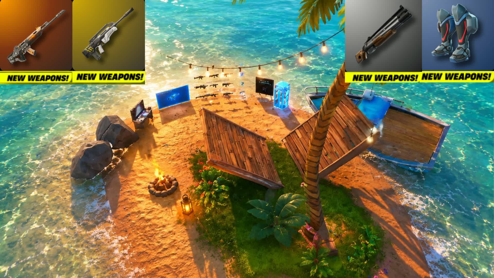 1V1 island Build Fight