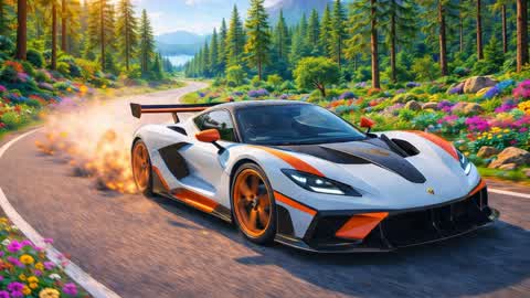 🌲DRIVE IN FOREST 🌲