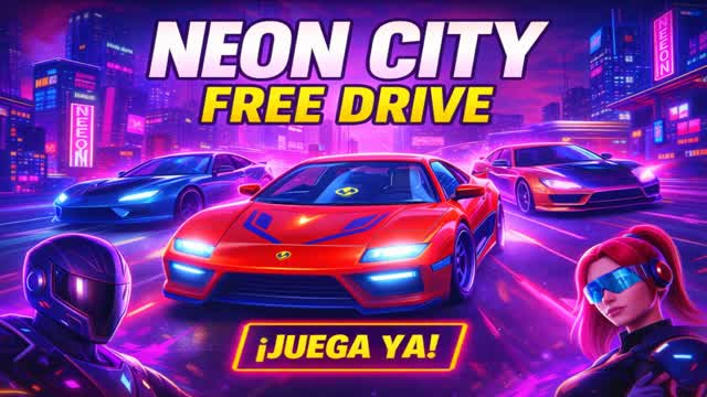 NEON CITY | AUTOS + CIUDAD FUTURISTA