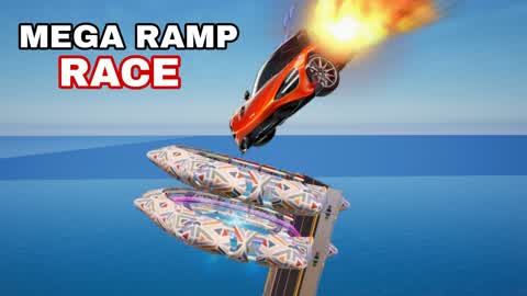 MEGA RAMP FAST RACE!🏎️🔥