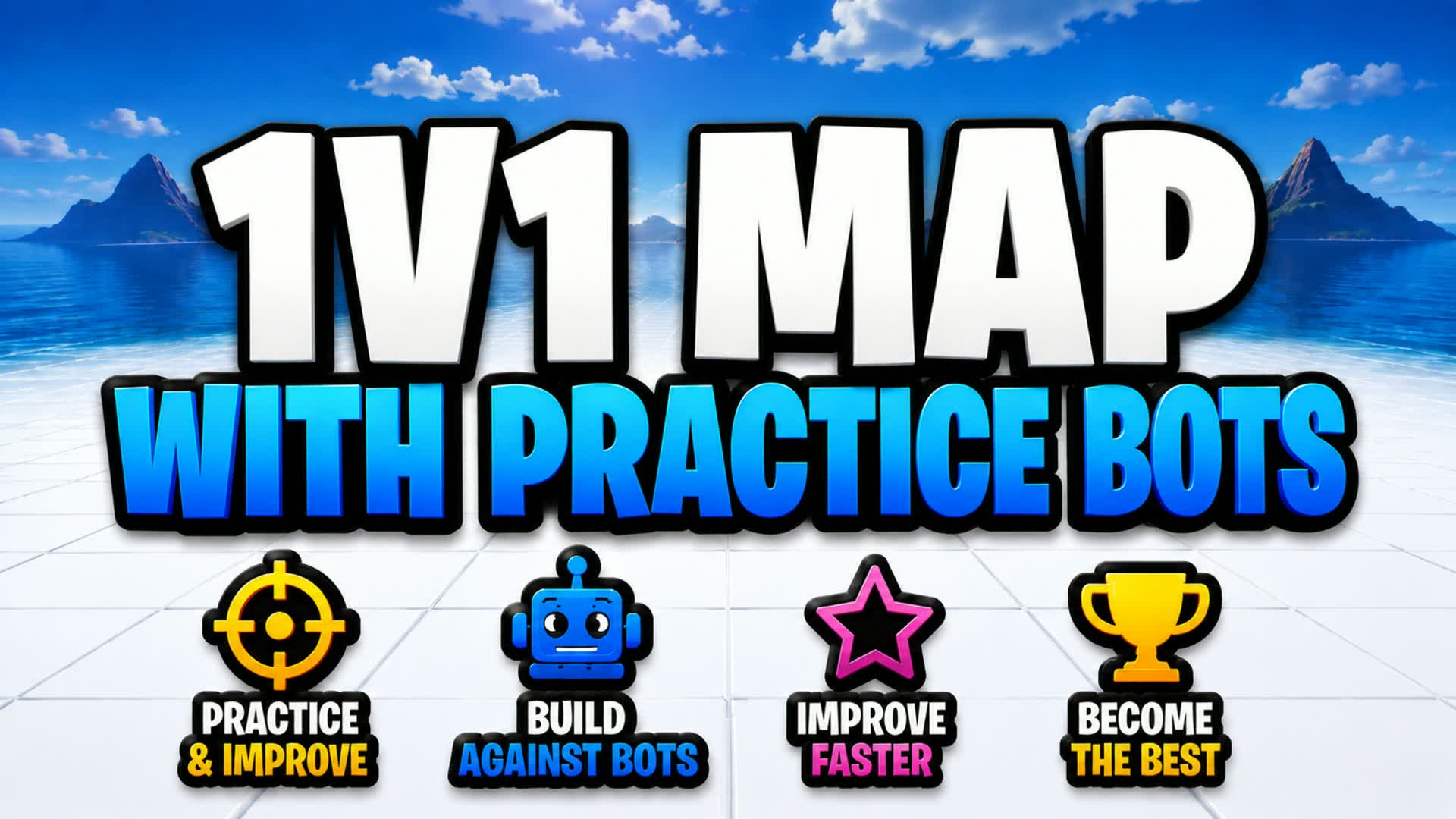 FREEBUILD MAP WITH PRACTICE BOTS — Fortnite island 8179-2558-2464 by Mick_Vシ