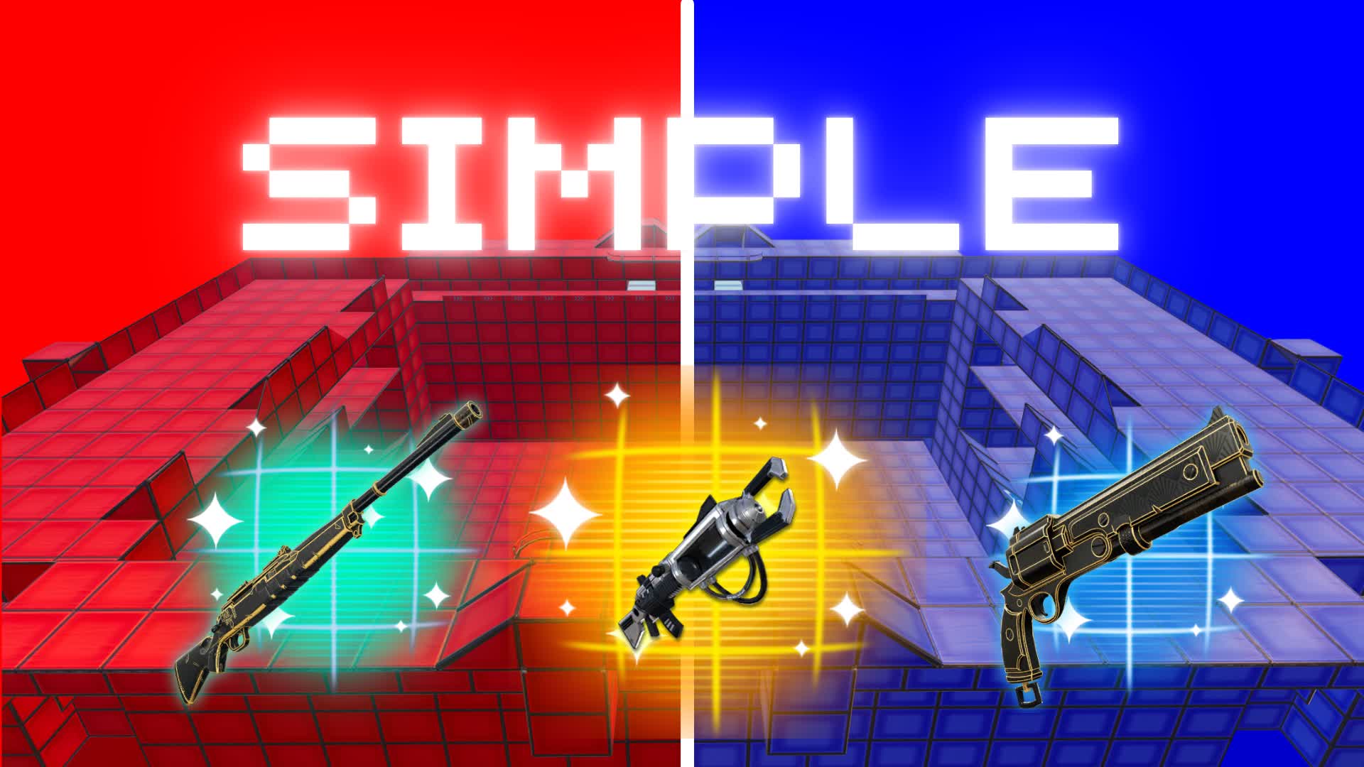 RED VS BLUE SIMPLE🔴🔵