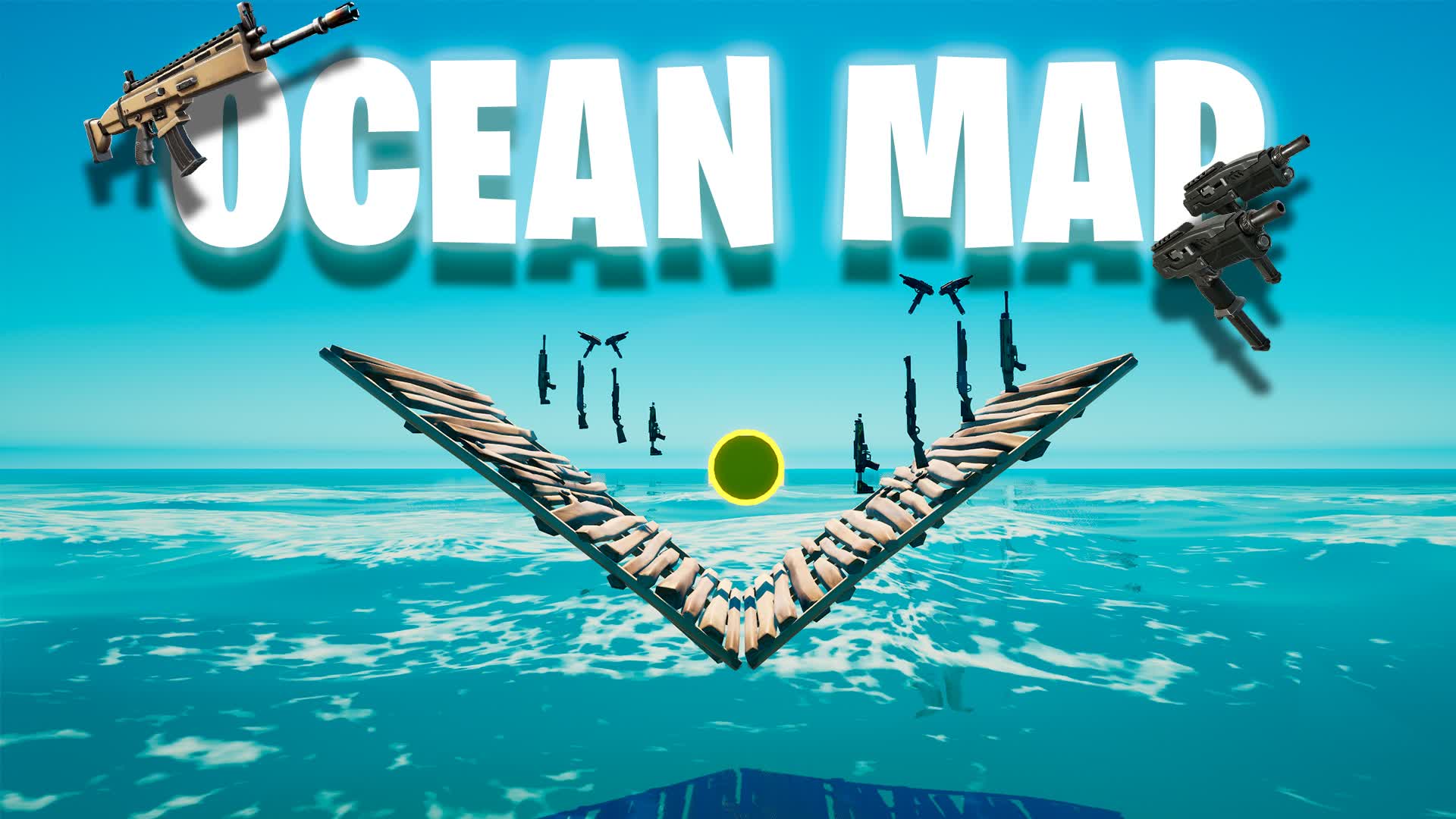 🥊1v1 FULL OCEAN MAP🌊