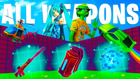 1V1 ALL WEAPONS & VEHICLES - كل الاسلحة