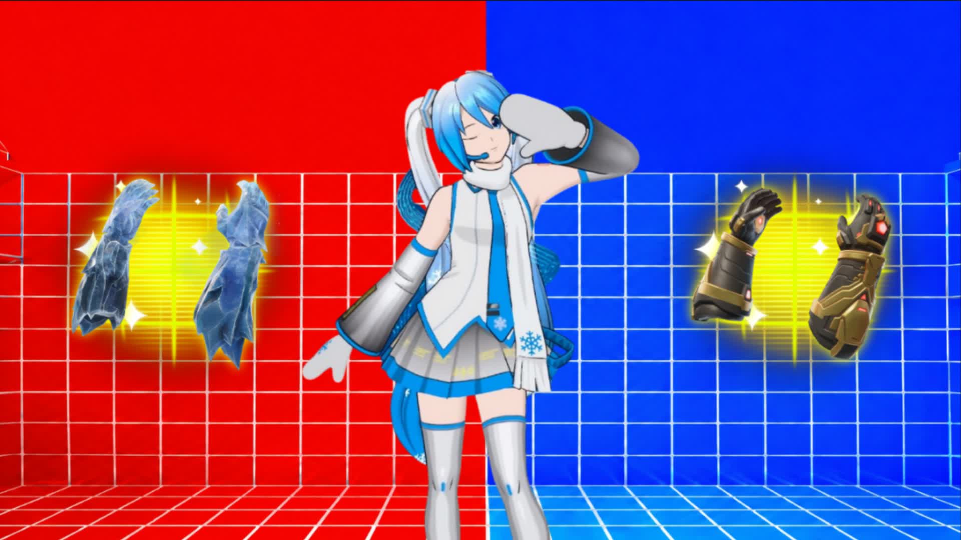 超レッド vs ブルー🔴🔵初音ミク