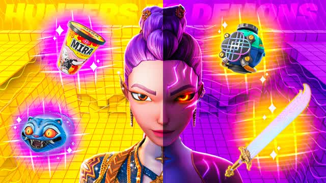 😈 DEMONS VS HUNTERS ⭐