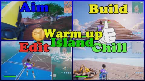 Fortnite warmups(Aim training and 1v1s)