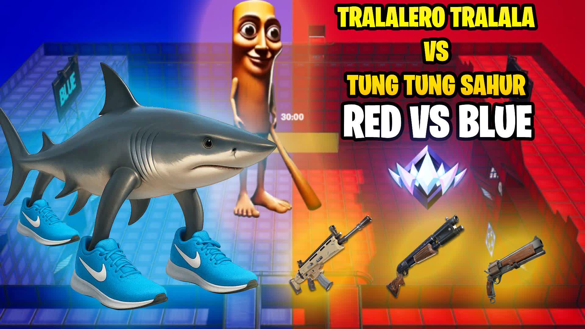 RANKED🔵TRALALERO TRALALA X TUNG SAHUR🔴