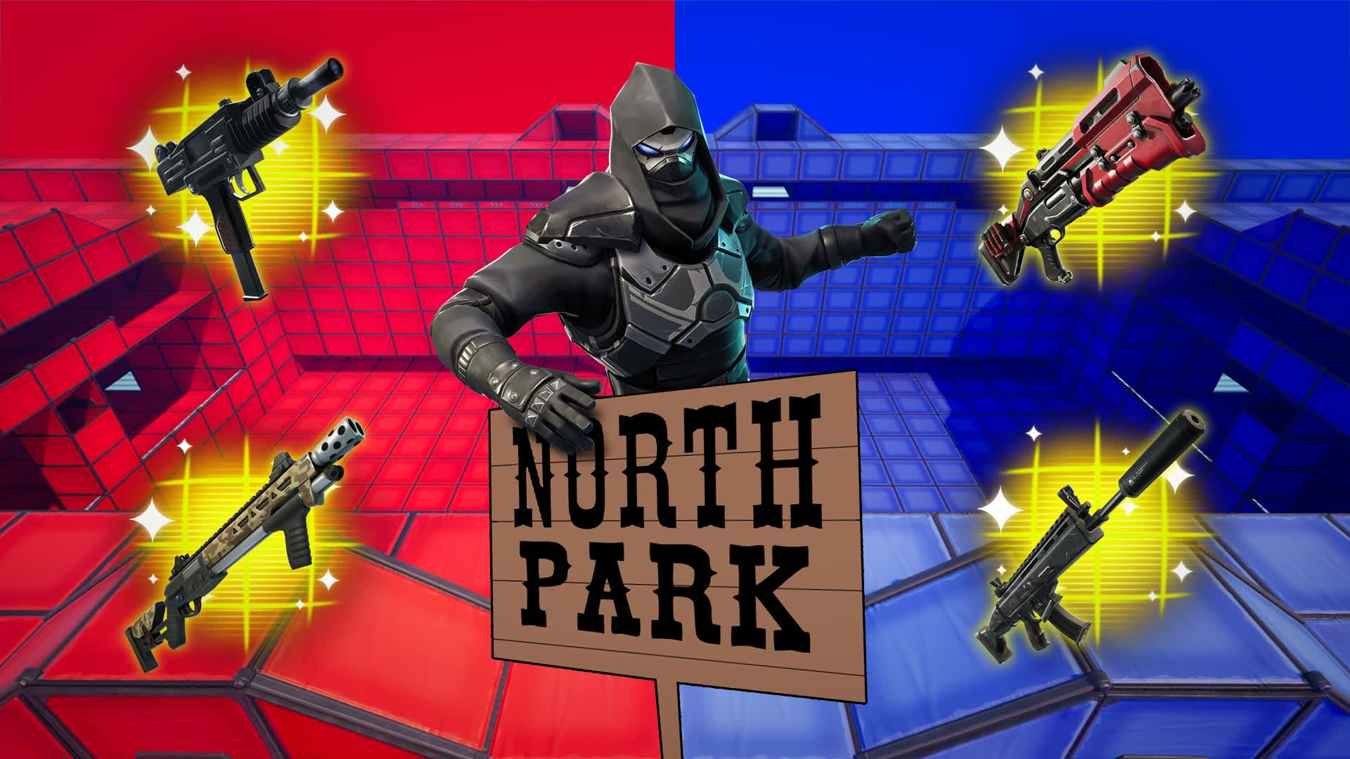 NORTH PARK レッド vs ブルー 🔴🔵