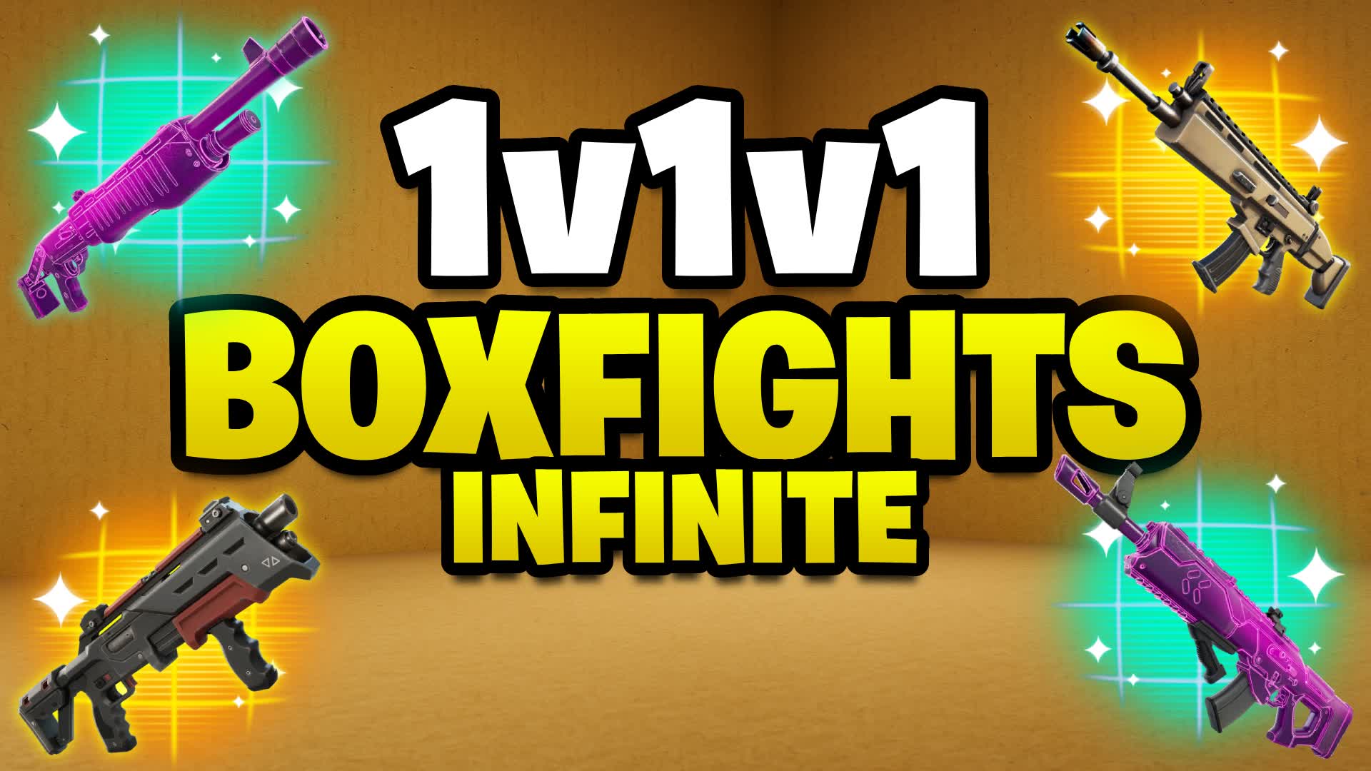 1V1V1 INFINITE BOX FIGHTS 📦
