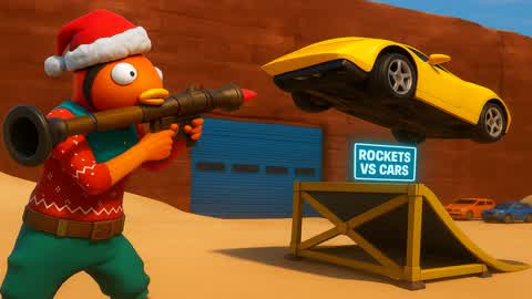 DESERT ROCKETS VS CARS