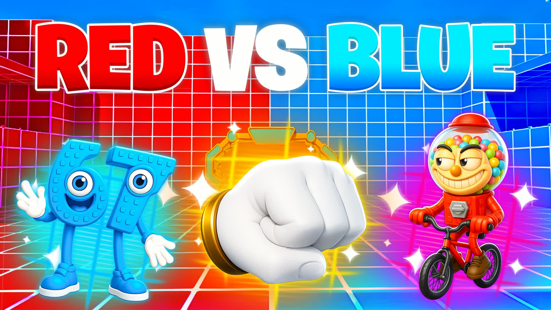 ミステリー赤 vs 青 🔴🔵