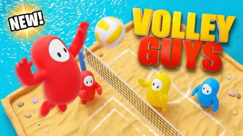 Volley Guys 3v3 FALL GUYS