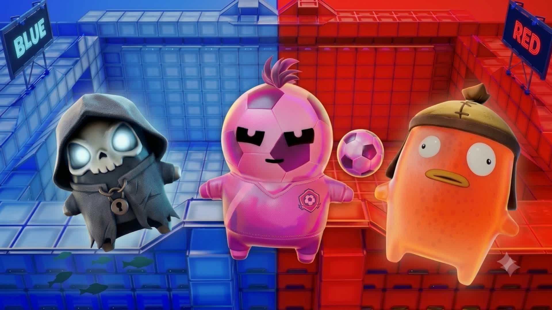 NEW CRAZY RED VS BLUE BLOB