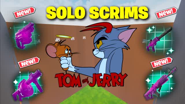 🏆 سكرمز توم وجيري SOLO SCRIMS RANKED 🏆