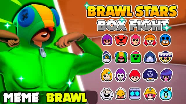 CHILL GUY BRAWL STARS BOX FIGHT 🌵