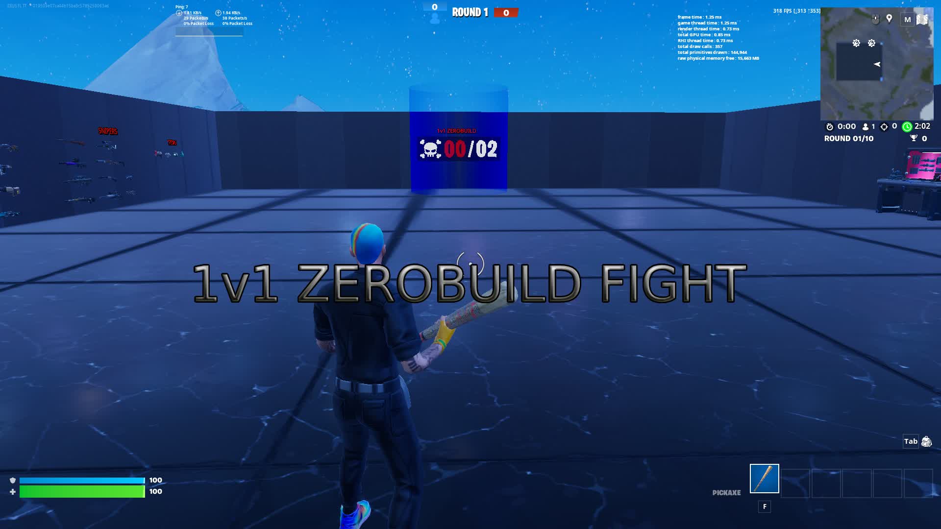1v1 ZEROBUILD FIGHT