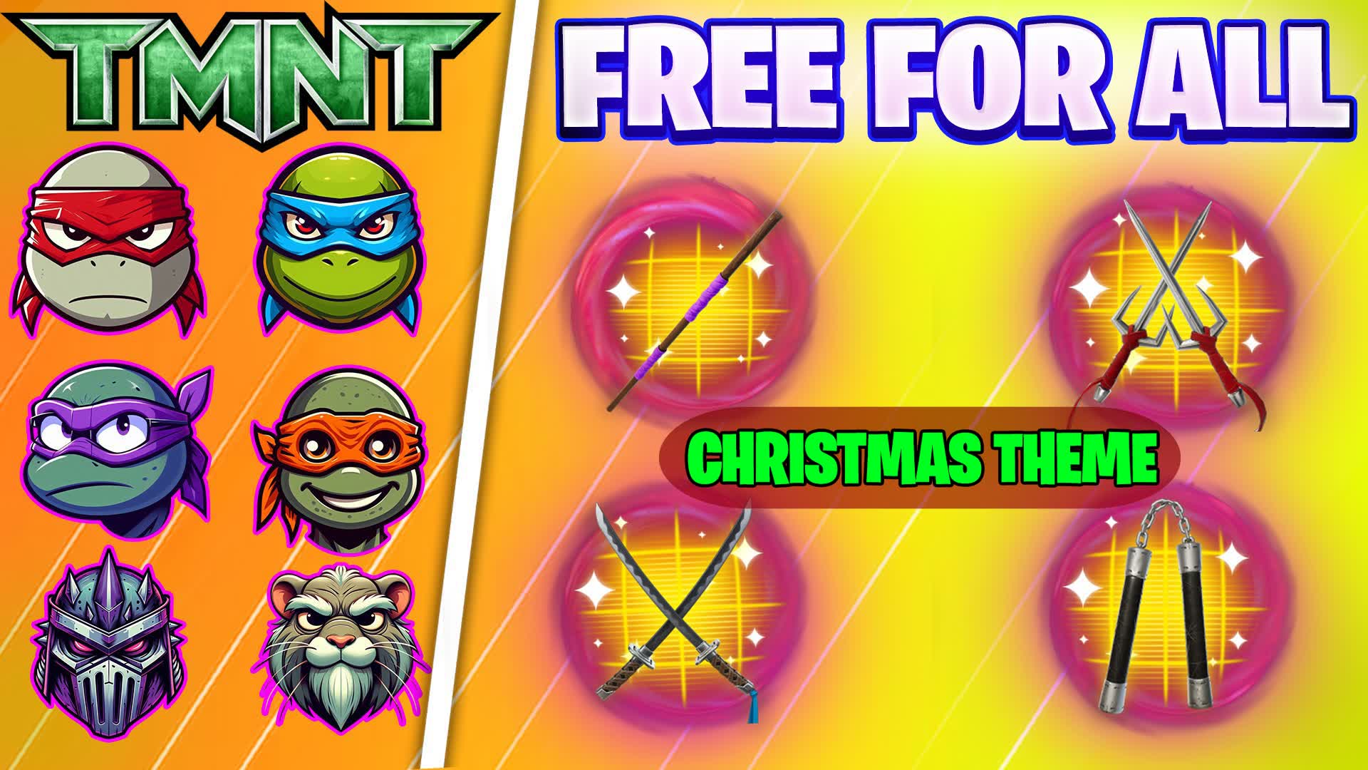 ULTIMATE TMNT - FREE FOR ALL