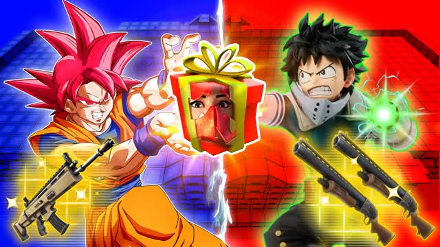 ANIME MYTHICS RED VS BLUE🔴🔵UPDATED