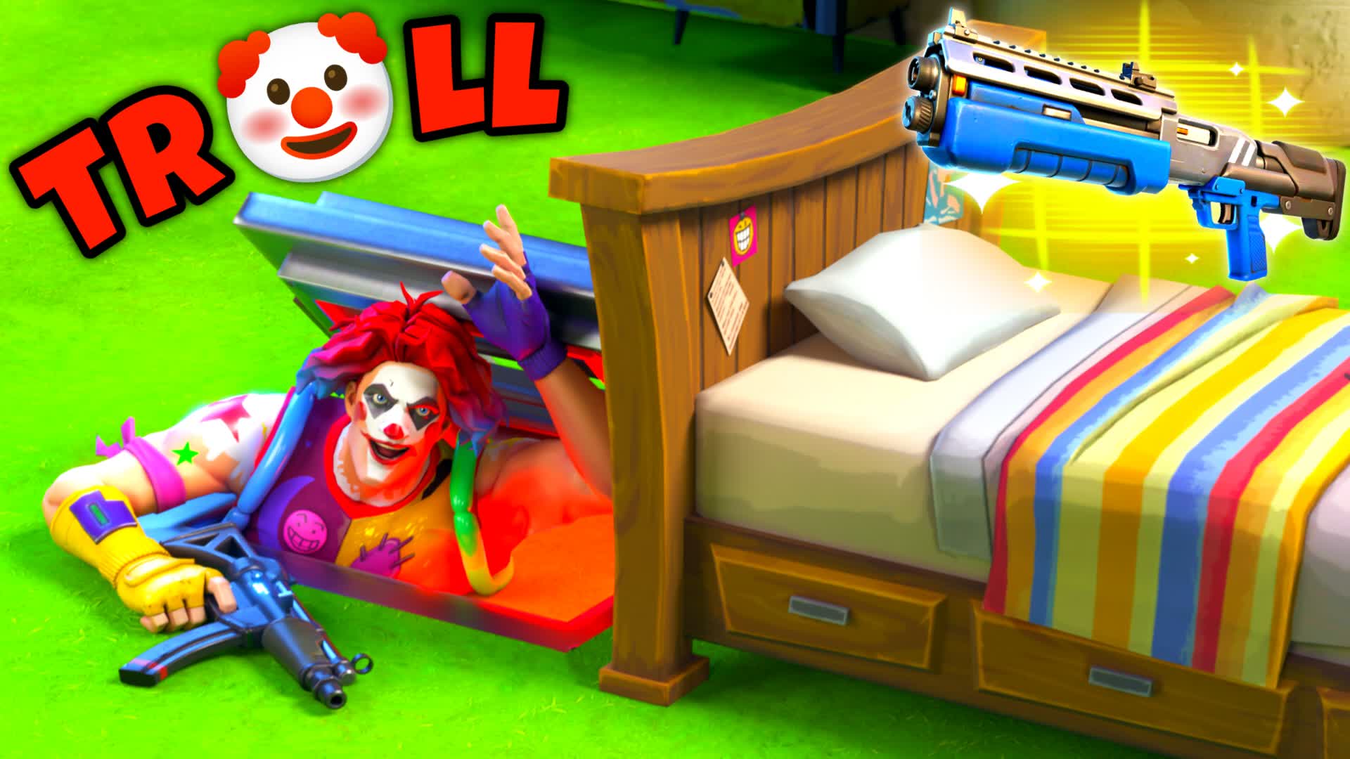 TR🤣LLベッドウォーズ🛏️