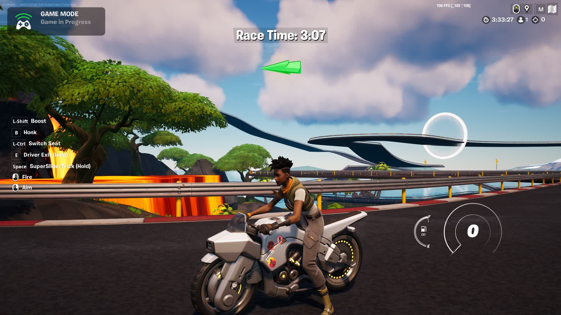 Volcano Bike Race 7734-2948-9362 by chuldu - Fortnite Creative Map Code ...