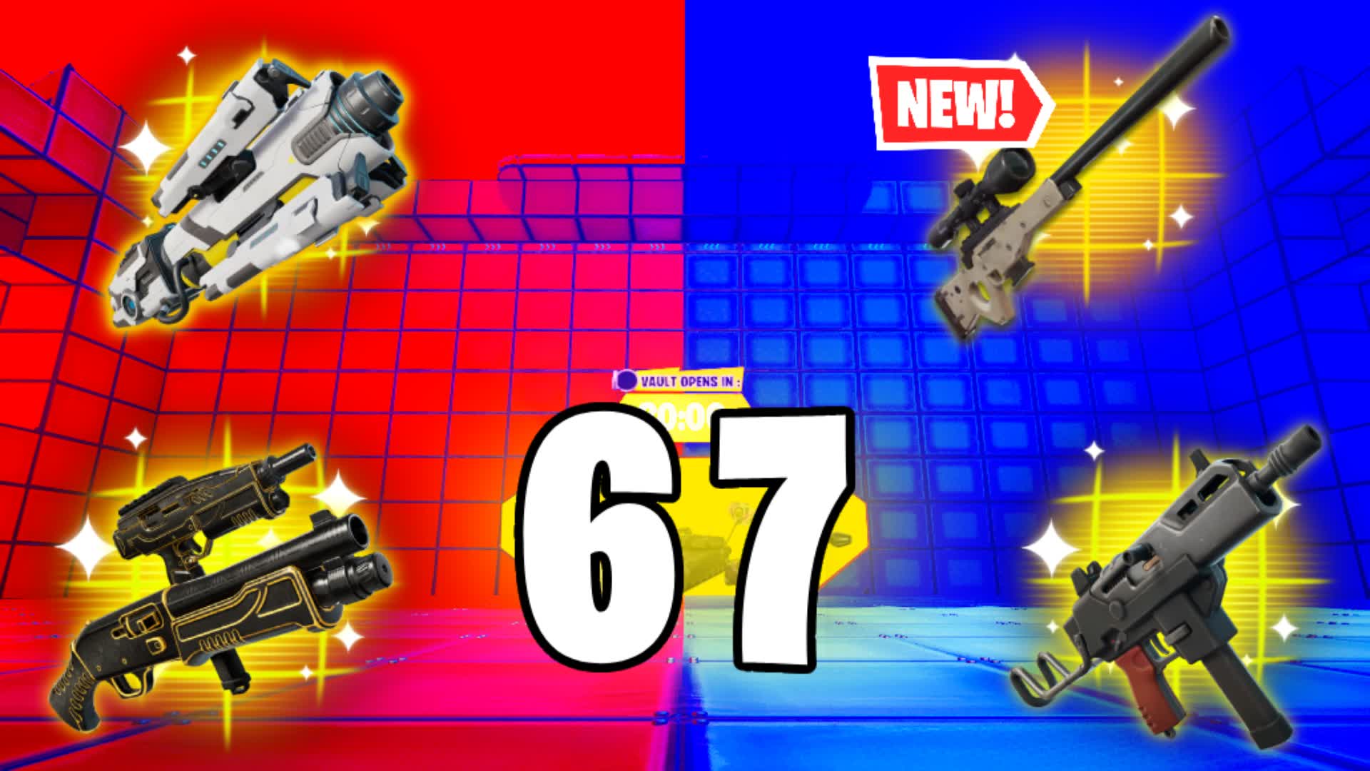 🔴 67 RED VS BLUE [RANKED + POWERS] 🔵