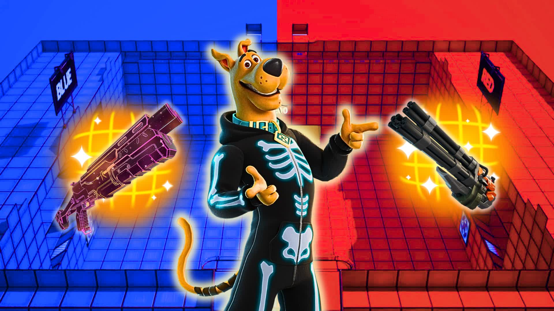 SUPER RED VS BLUE 🔴 🔵Cold HUNT3RS Xx❄️