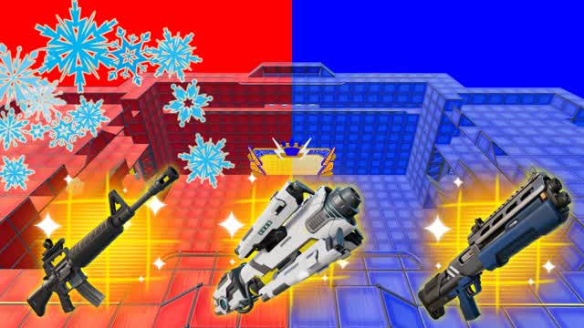 ❄️SUPER WINTER❄️ RED VS BLUE🔴🔵