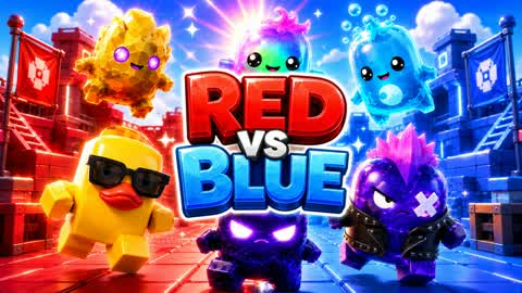 RED VS BLUE CHAOS FORCE 🔴🔵