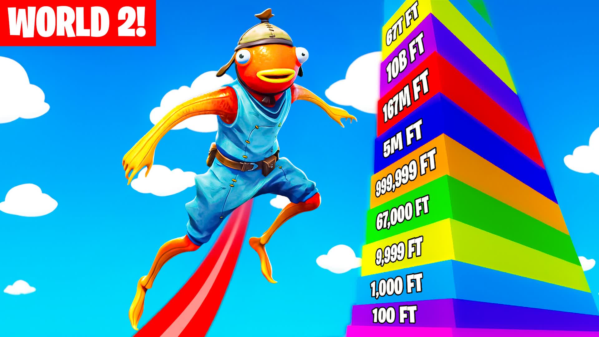 ステップのたびにジャンプが+1