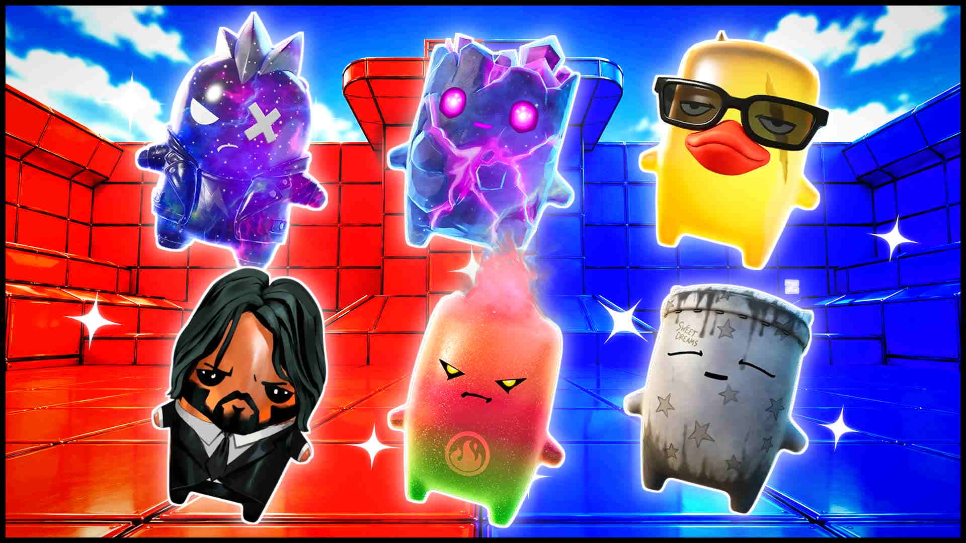 RED VS BLUE SKILL RUSH 🔴🔵