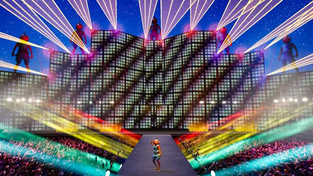 OWN THE STAGE Play Music Tracks Emote