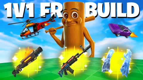 1v1 Freebuild Practice With Every Gun 🔫