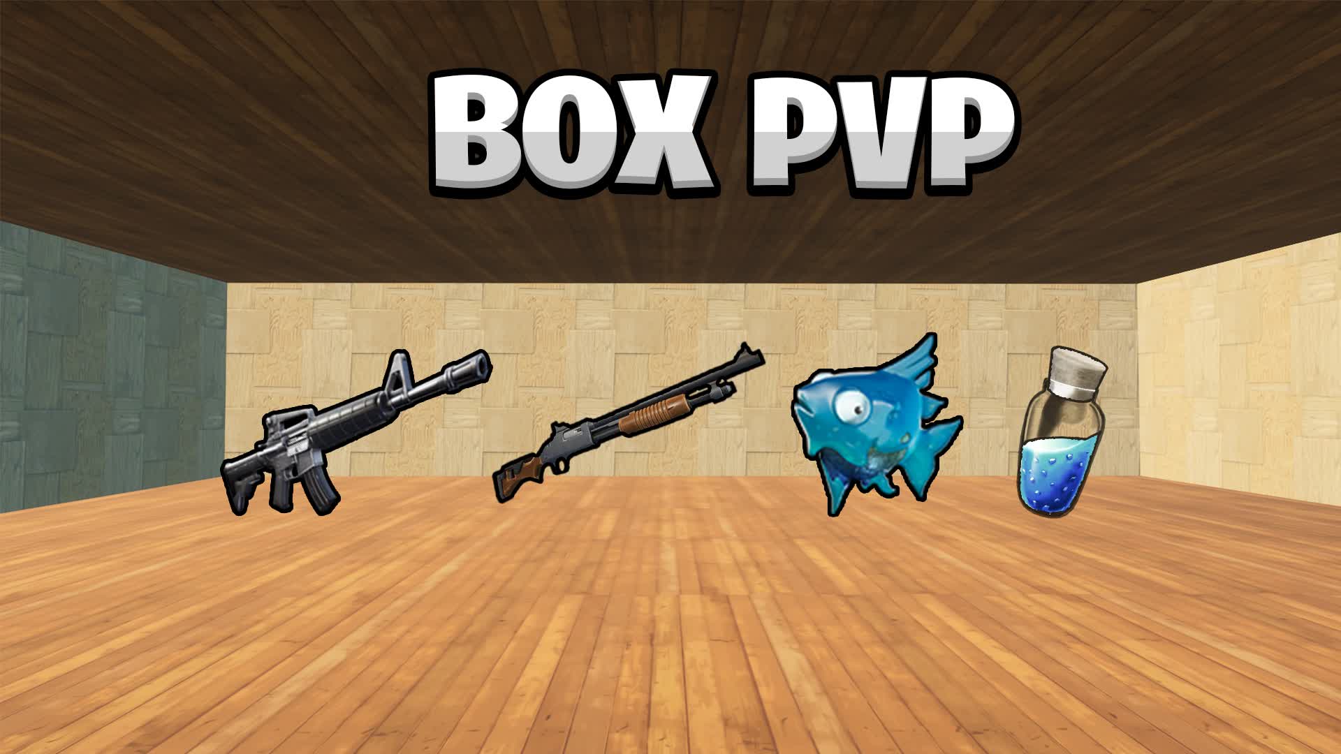 BOX FIGHT 0 DELAY NEW PUMP 262295450745 by sekuro Fortnite Creative Map Code Fortnite.GG