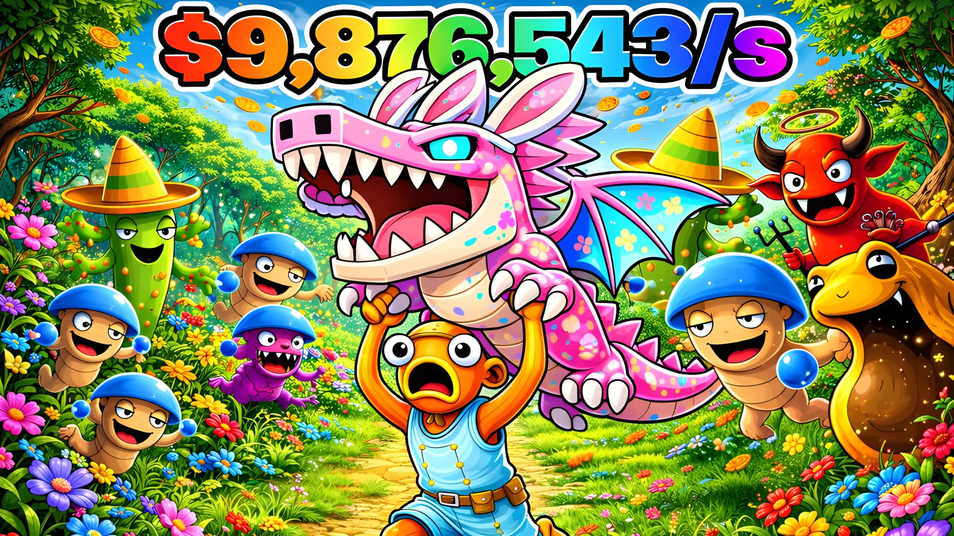 脳みそ腐敗を治すためにモンスターを倒す