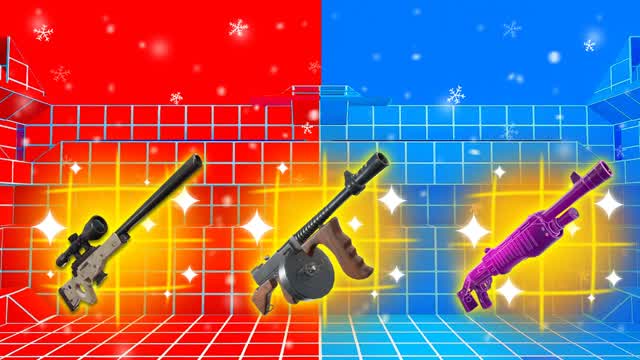 🔴 RED VS BLUE 🔵 GODS BATTLE!