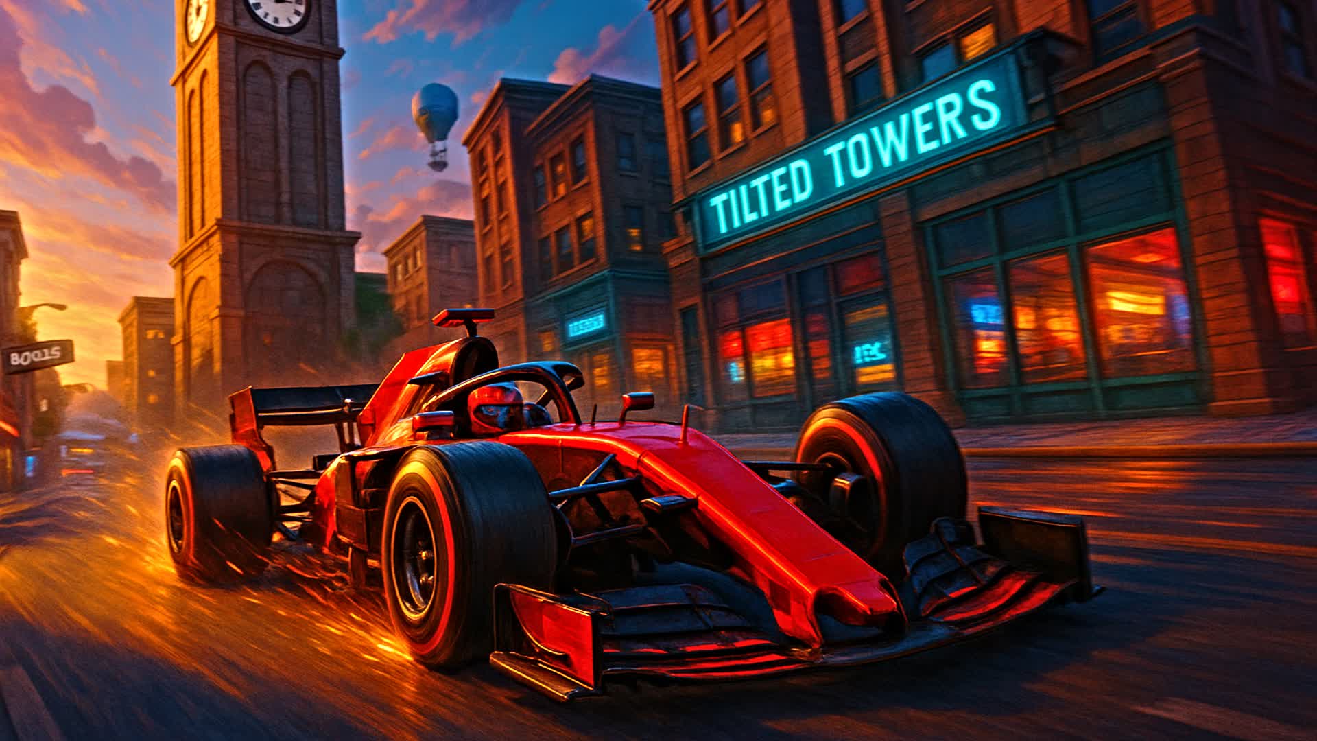 🏙️ F1 TILTED DRIVE GUN GAME قيادة مائلة
