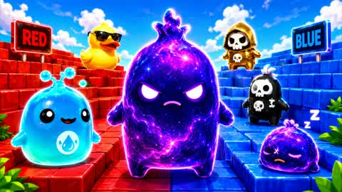RED VS BLUE BRAWLZONE 🔴🔵