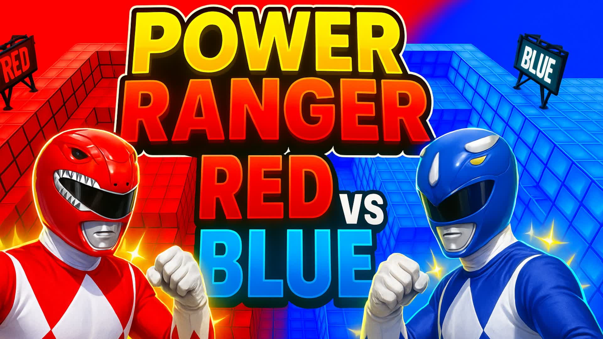 RANGER RED VS RANGER BLUE 🔴🔵