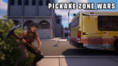 ⛏️ PICKAXE ONLY ZONE WARS 🔥 Build Fight
